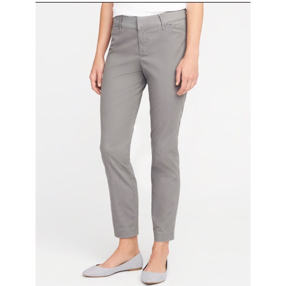 Old Navy Mid-Rise Pixie Ankle Chinos for Women